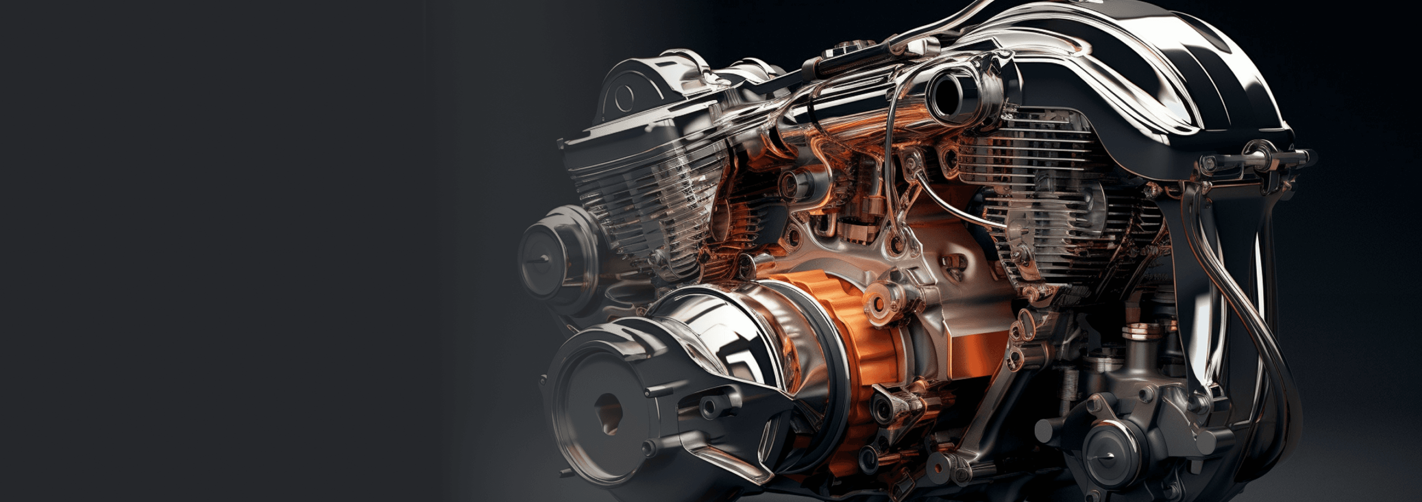 Custom performance motorcycle engine